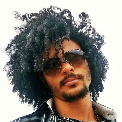 Cool Curly Hairstyles for Black Men