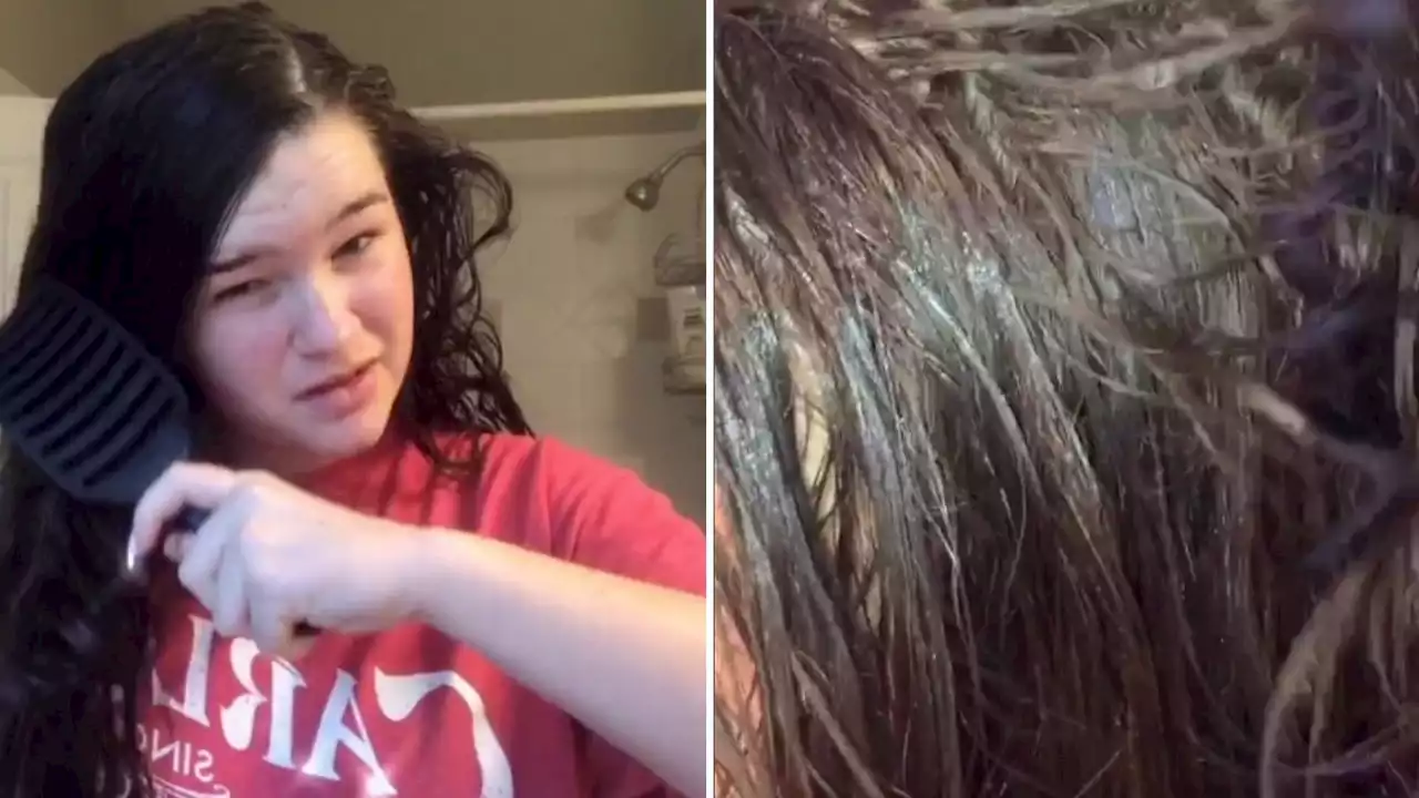greasy hair after washing
