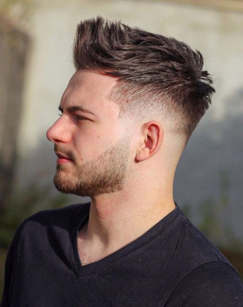 Man Hair Style For Round Face