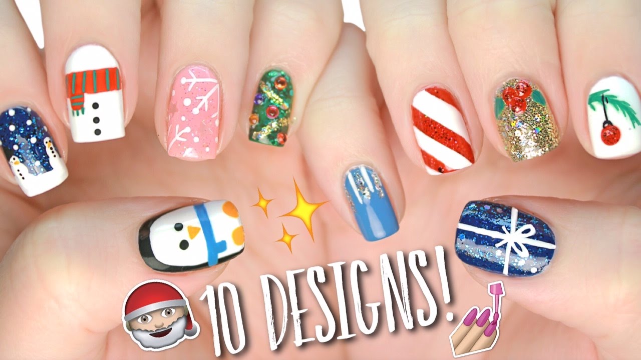 Christmas Nails Design Easy
